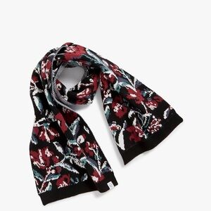 Vera Bradley Perennials Noir scarf -